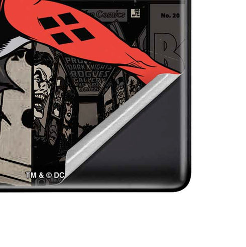 DC Comics Harley Quinn Vintage Action pose pattern Google Pixel 6 Pro Skin